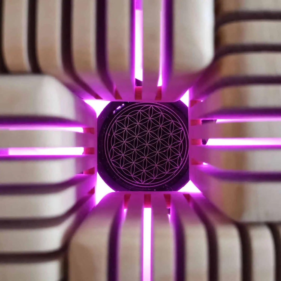 Zirben Familie I ZirbenLuftreiniger AURA PLUS Luftreiniger & Luftbefeuchter für Räume bis 40 m² I ge