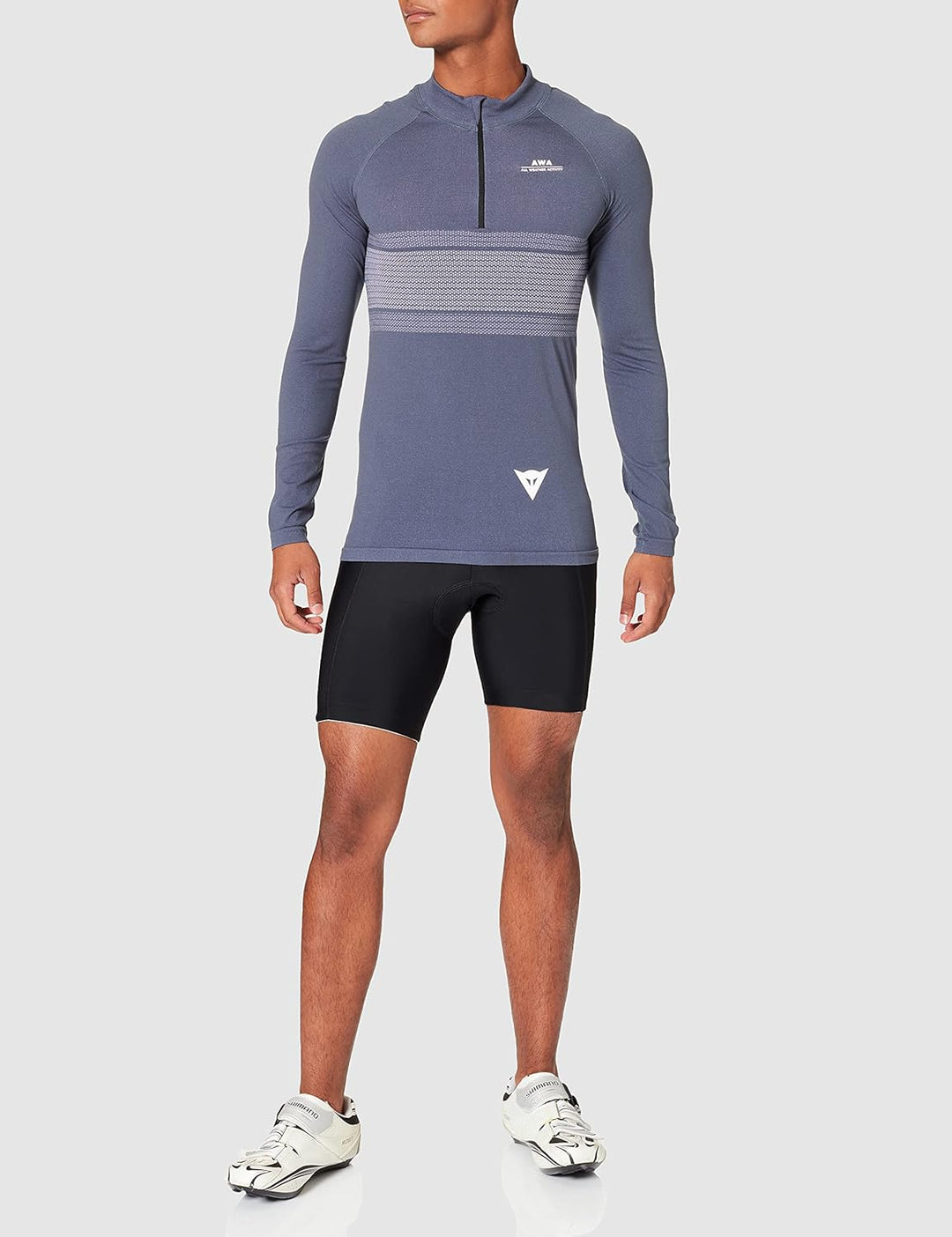 Dainese Herren Awa Zip Jersey 3 Trikot MTB L Ombre-blue, L Ombre-blue