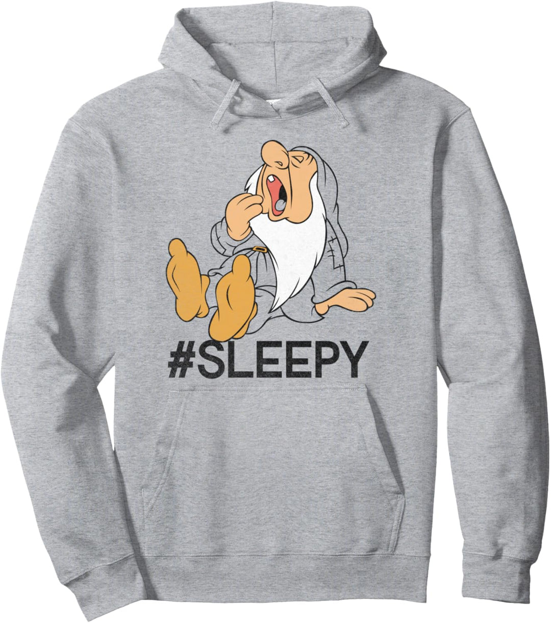 Disney Snow White Hashtag Sleepy Pullover Hoodie