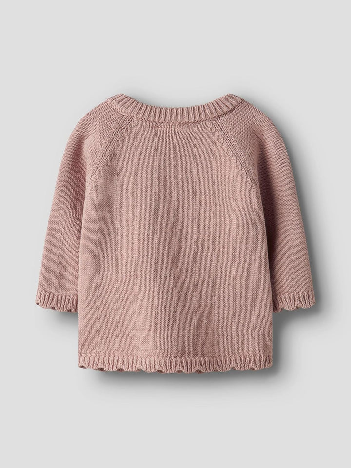 NAME IT Girl Strickjacke Wickel 74 Misty Rose, 74 Misty Rose