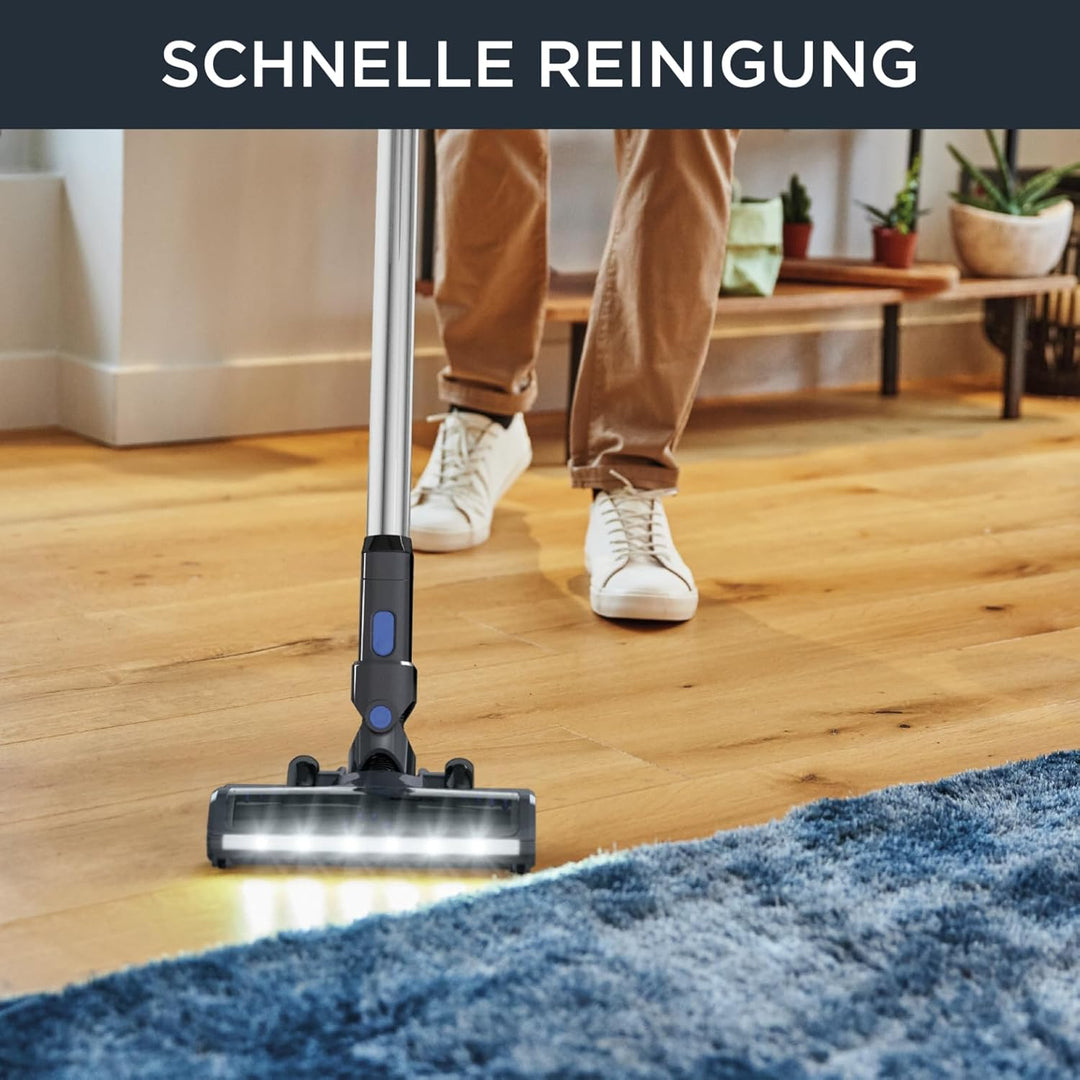 Rowenta X-Pert 3.60 kabelloser Akku-Stabstaubsauger, 45 Minuten Laufzeit, Lithium-Ionen-Akku, einfac