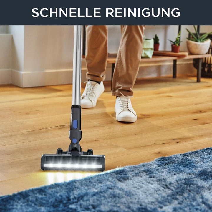 Rowenta X-Pert 3.60 kabelloser Akku-Stabstaubsauger, 45 Minuten Laufzeit, Lithium-Ionen-Akku, einfac