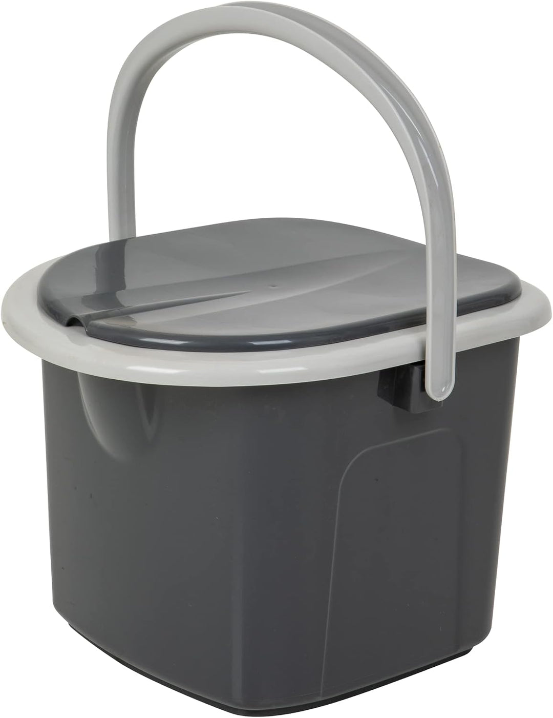 BranQ - Home essential 100% recycelt Kunststoff PP, Ökologisch, Mobile Campingtoilette 15,5 Ltr mit