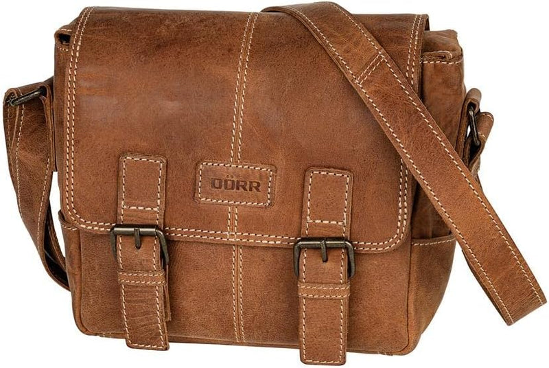 DÖRR Leder Tasche Kapstadt small, hochwertige Umhängetasche aus echtem Leder, schick und zeitlos ele