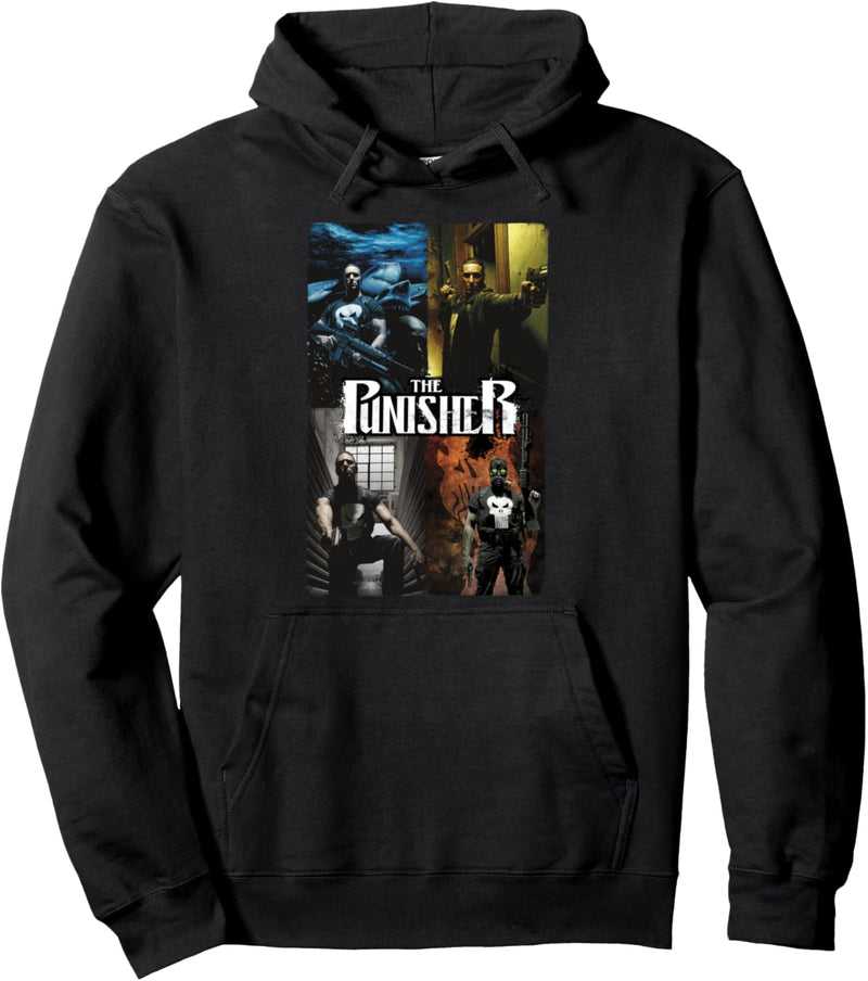 Marvel The Punisher Photo Panels Pullover Hoodie