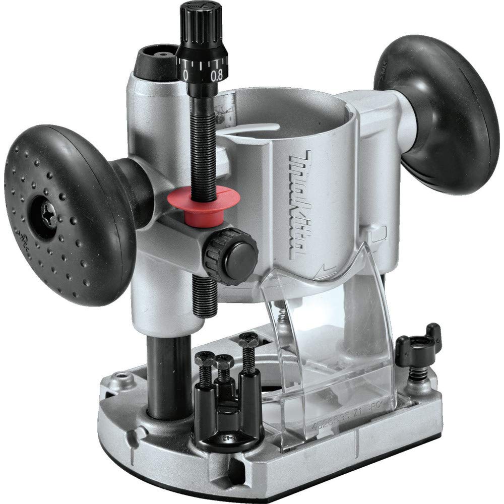 Makita 196094-2 Compact Router Plunge Base Oberfräsen-Unterteil, Oberfräsen-Unterteil