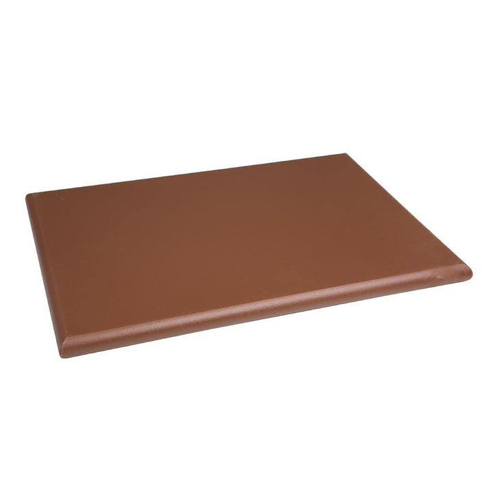 Hygiplas HDPE snijplank bruin 450x300x25mm Braun, Braun