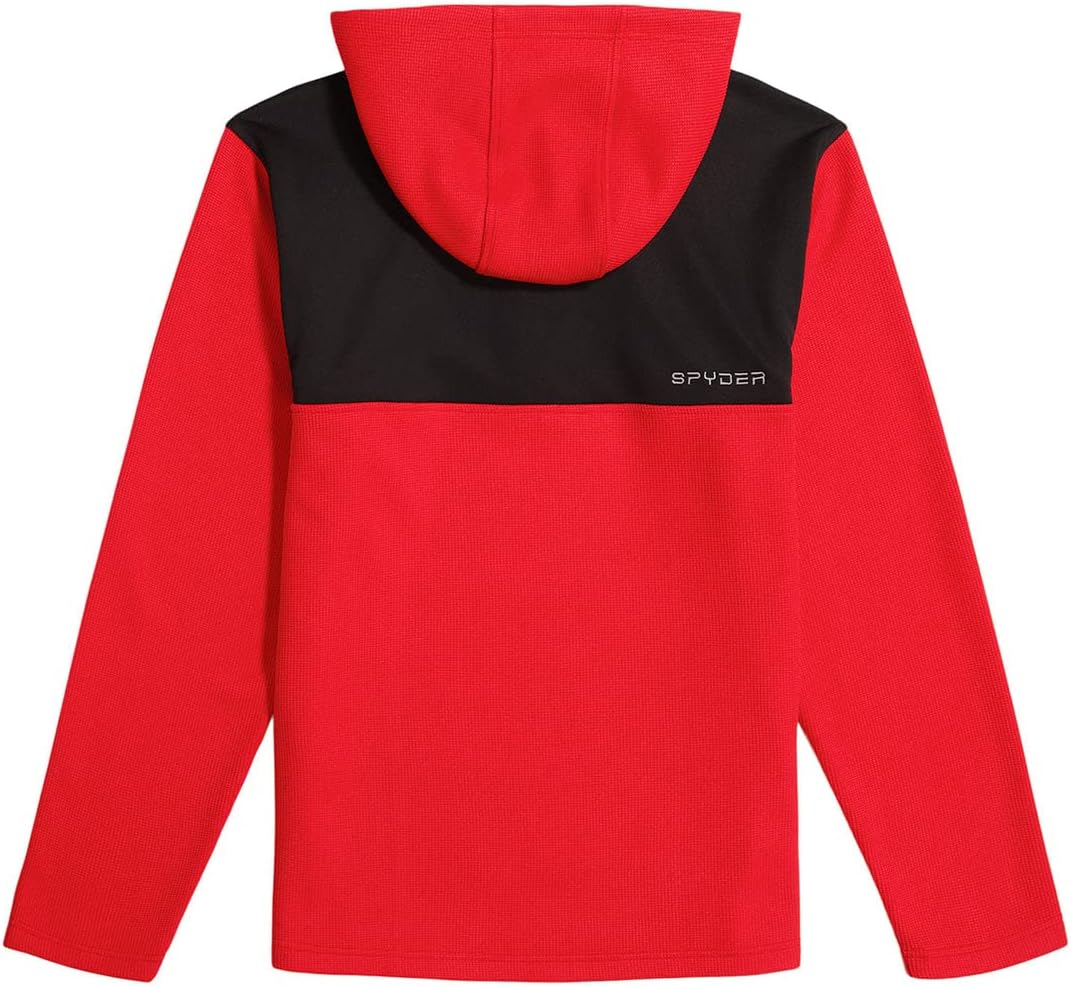 Spyder Herren Ray Half Zip Pullover Red/L, rot, Large