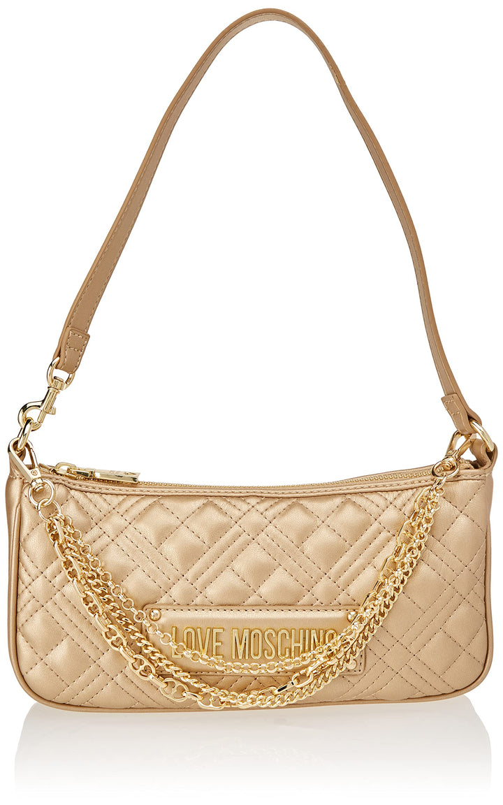 Love Moschino Damen Jc4258pp0gka0 Schultertasche Gold, Gold