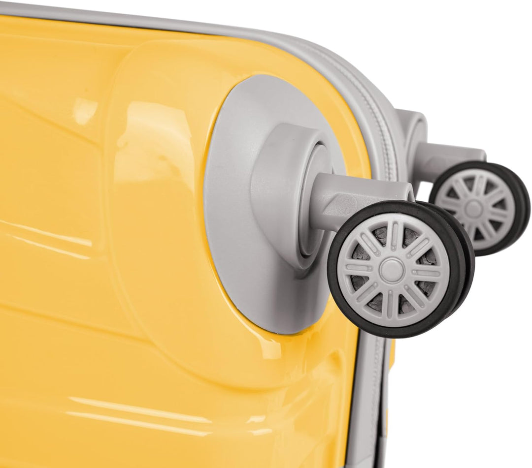 suitline - Handgepäck Hartschalen-Koffer Koffer Trolley Rollkoffer Reisekoffer, TSA, 55 cm, ca. 34 L