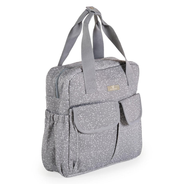 Cangaroo Wickeltasche Mivida Clips Wickelunterlage Reissverschluss Schultergurte grau, Grau