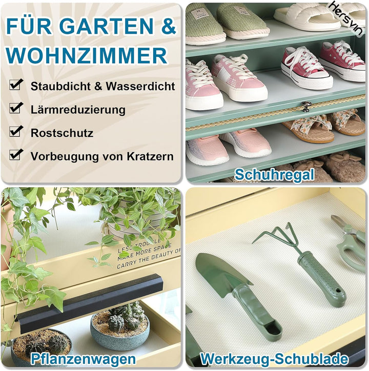 Hersvin Schubladenmatte 50cmx600cm Verdickt Schrankpapier Schubladeneinlage Eva Wasserfest Nicht Kle