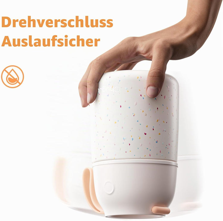 Thermobehälter für Essen 530ml, Edelstahl Thermobecher für Essen Warmhaltebehälter mit Löffel, Ausla