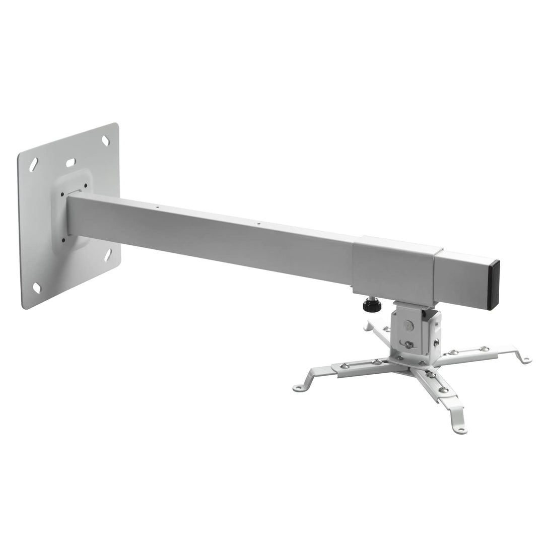 celexon Beamer-Wandhalterung MultiCel WM800 - weiss - Wandabstand bis 80 cm - bis 15 kg - Neig- und