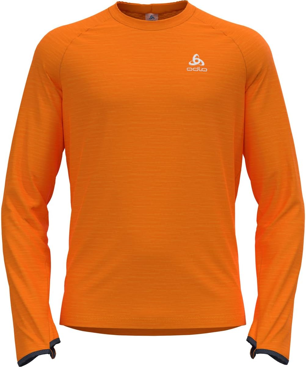 Odlo Damen Run Easy Warm_313612 Sweater (1er Pack), Oriole Melange