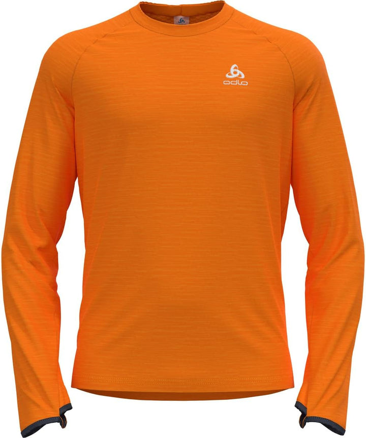 Odlo Damen Run Easy Warm_313612 Sweater (1er Pack), Oriole Melange