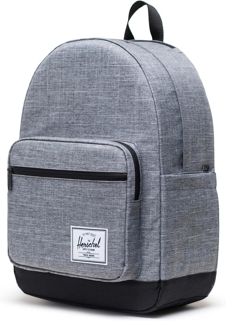 Herschel Rucksack Freizeitrucksack mit Laptopfach Pop Quiz Backpack 25 L Raven Crosshatch grau Stand