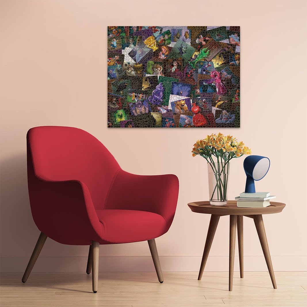 RAVENSBURGER 16506 Villainous Disney All Other Puzzle, Beige, 2000 pezzi