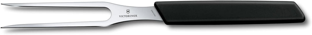 Victorinox Swiss Modern, Profi Tranchiergabel, Extra Scharfe Klinge, 15 cm, Robuster Kunststoffgriff