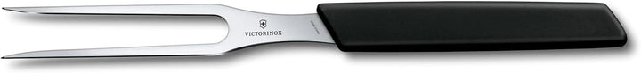 Victorinox Swiss Modern, Profi Tranchiergabel, Extra Scharfe Klinge, 15 cm, Robuster Kunststoffgriff
