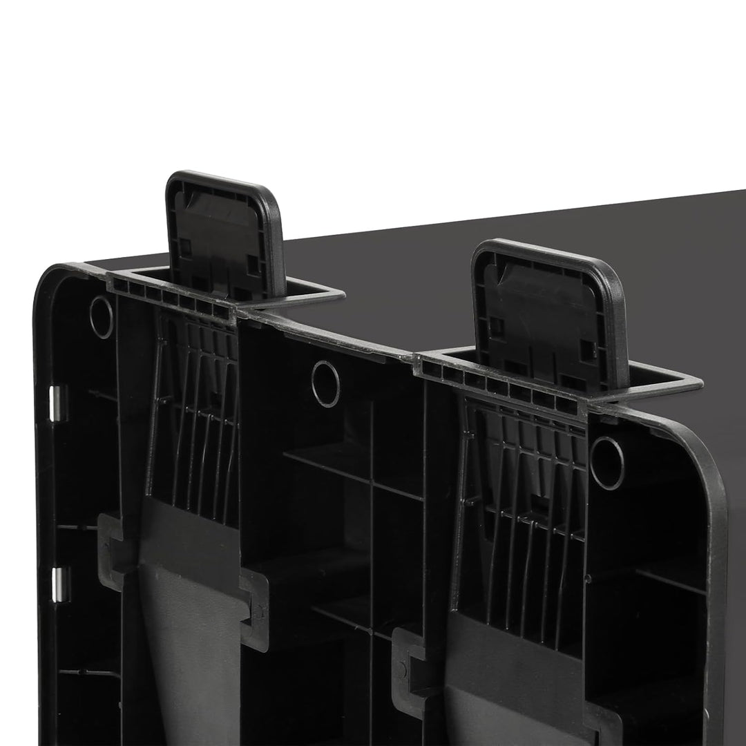 SVITA TMH2X30 Mülleimer 60L Mülltrennsystem 2 Fächer 2x15L Softclose-Deckel Pedal versteckbar Kunsts