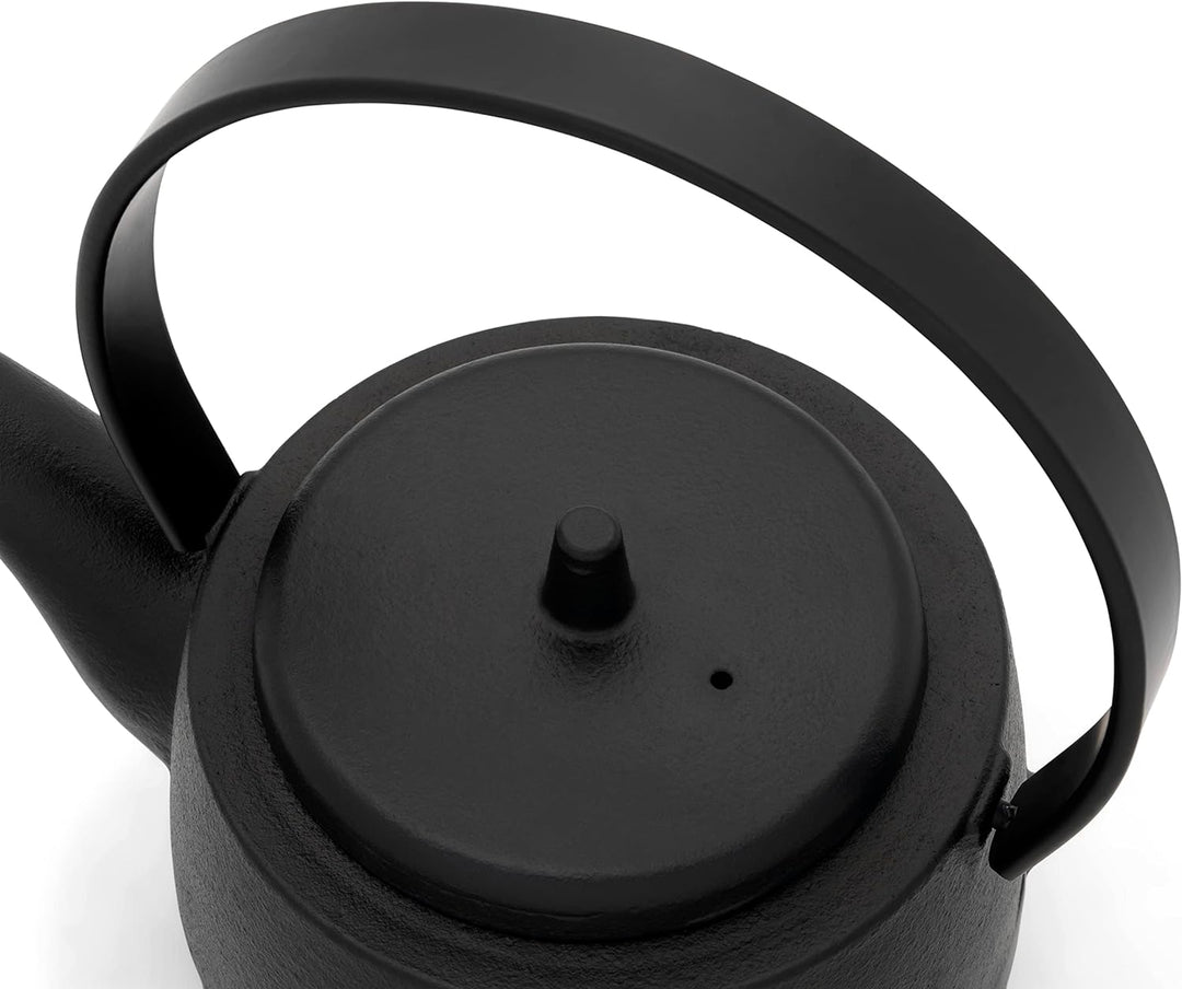 Bredemeijer Kobe Geschenkset, Gusseisen, Schwarz, 1200ml