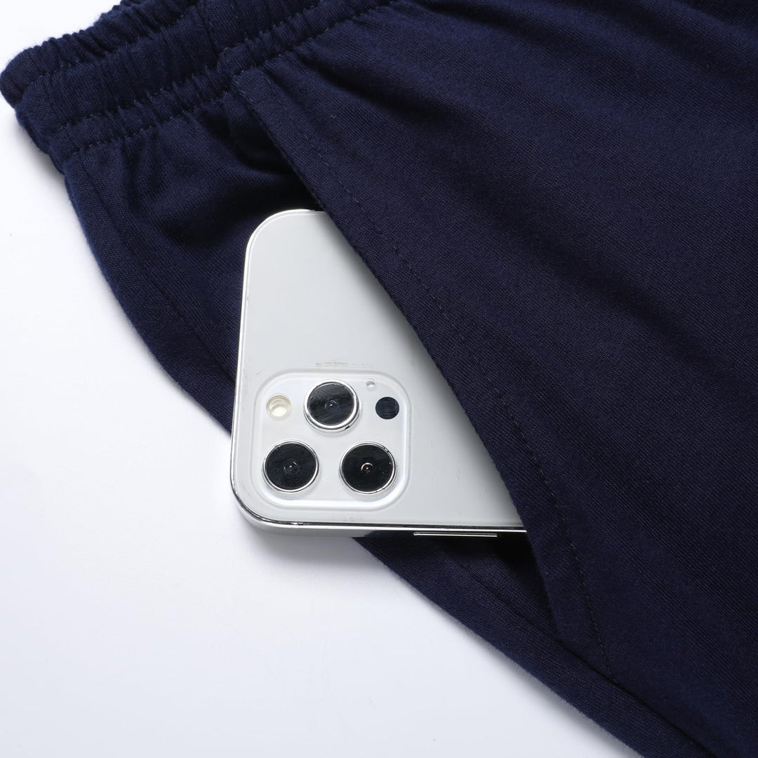 Winovia 2er-Pack Schlafanzughose Herren Lang Leichte Pyjamahose aus Baumwolle Loungewear Hosen Schla