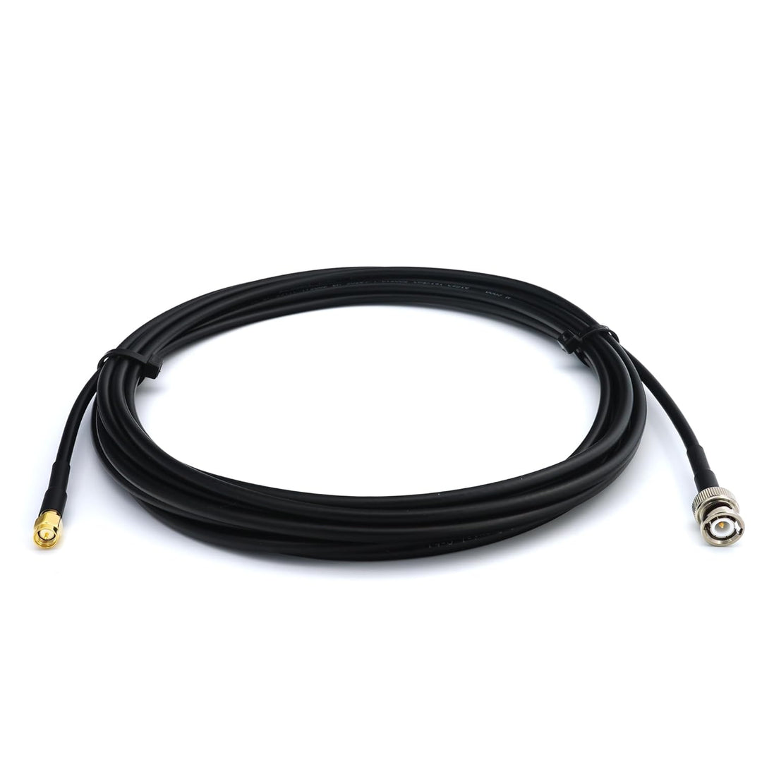 10m BNC Stecker auf SMA Stecker RG58 Koaxialkabel — BNC SMA Verlängerungskabel 10 Meter Jumper Kabel