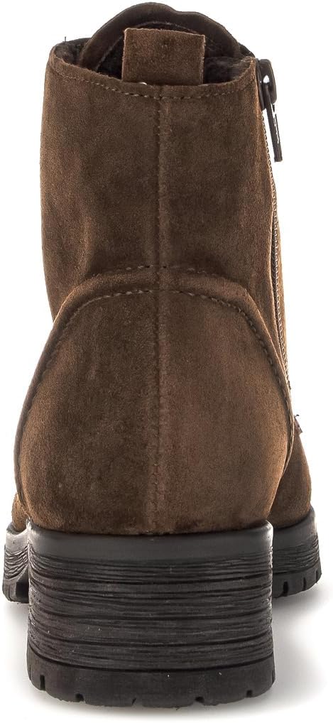 Gabor Damen Schnürstiefeletten, Frauen Schnürboots,Wechselfussbett 38 EU Braun Whisky, 38 EU Braun W