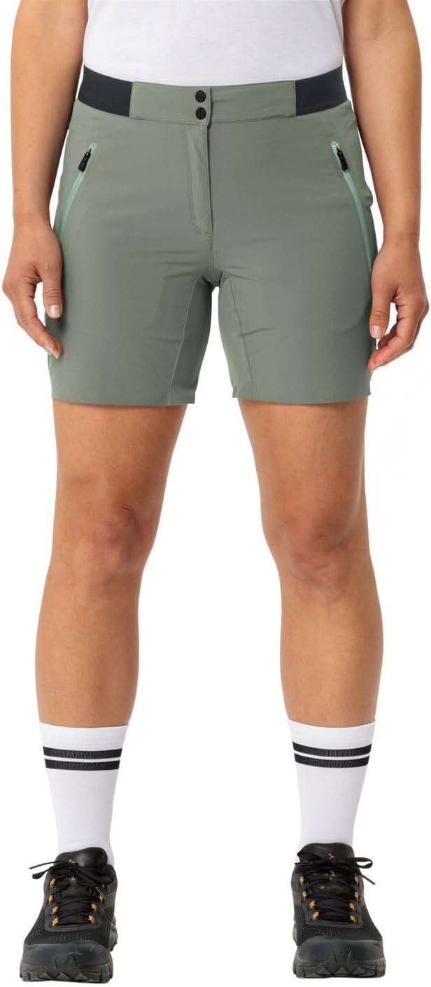 VAUDE Women's Scopi LW Shorts II, leichte Shorts, Passform: Slim fit 34 Slim Agave, 34 Slim Agave