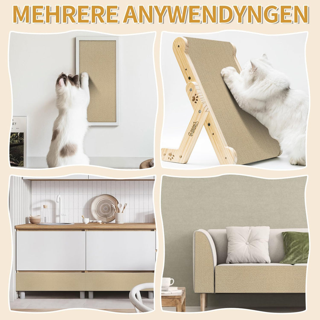 Kratzmatte Katze Selbstklebend, Kratzschutz Sofa Katze, Kratzfolie Katzen Selbstklebend, Kratzfolie