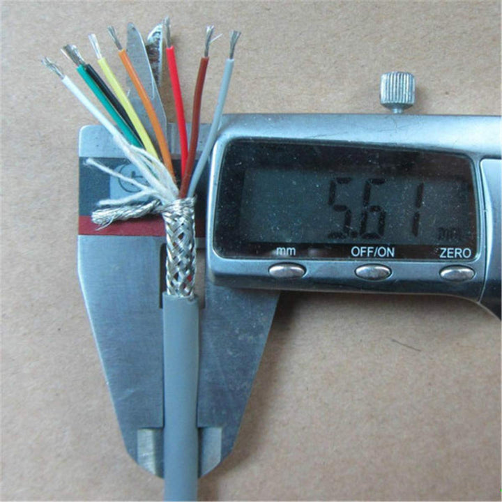 HT-Kabel Mikrofon-Soundanalysator, 7-polig, männlich auf weiblich, geschirmtes Kabel für Norsonic Kl