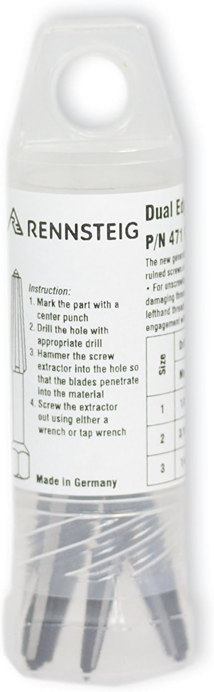 Knipex 9R 471 903 3 Schraubenausdreher 2-schneidig Satz 3tlg Blau