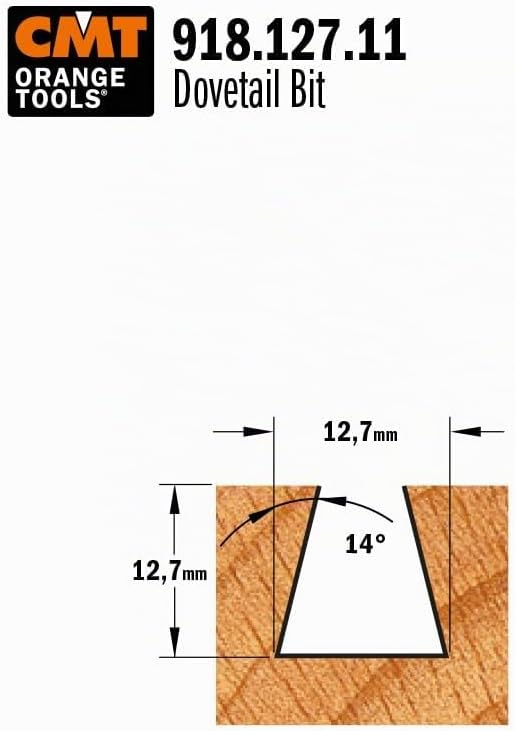 Cmt 918.127.11 – FRESA X Stück 14 gr. HW S = 8 D = 12.7 x 12.7 x