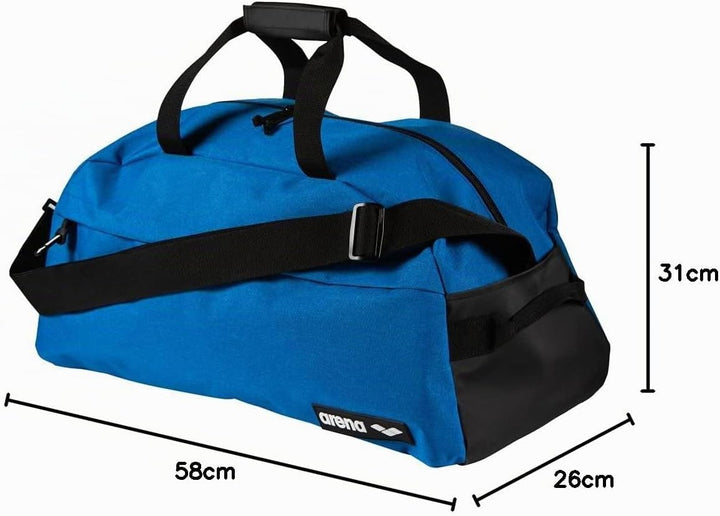 Arena Unisex – Erwachsene Sporttasche Duffle Team 40l Blau (Team Royal Melange), Blau (Team Royal Me