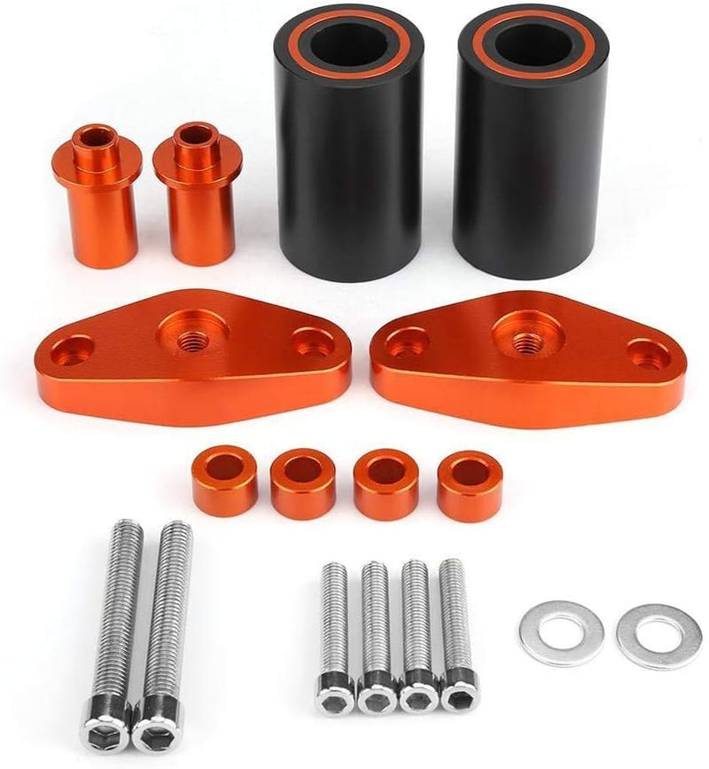 KSTE Motorrad CNC Sturzpads Anti-Crash Pad Fallen-Schutz for KTM Duke 125 200 390 12-15