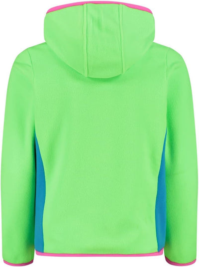 CMP Mädchen Kid G Jacket Fix Hood Jacket 164 Mela Fluo, 164 Mela Fluo