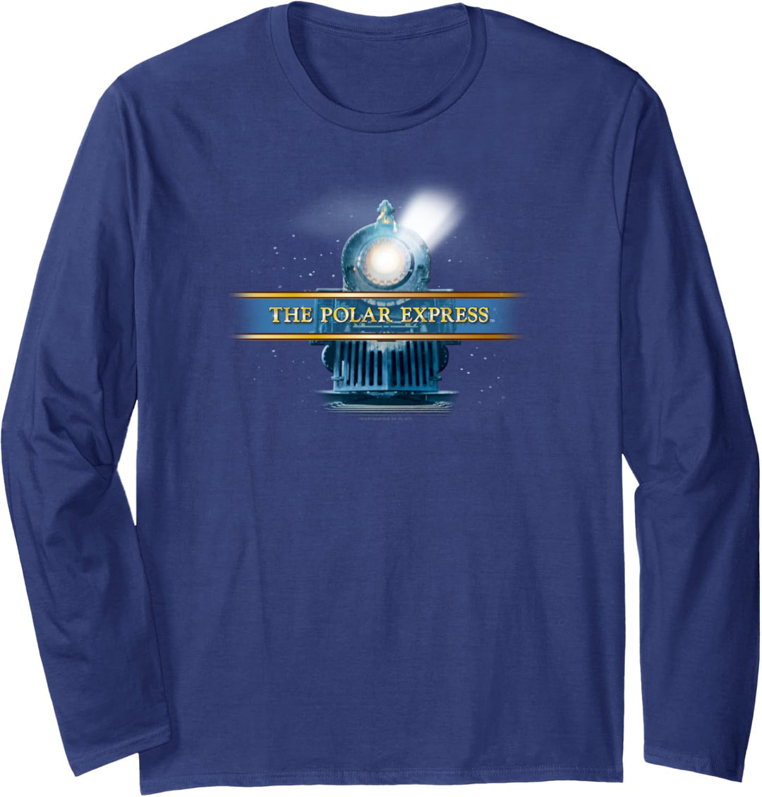 Polar Express Train Logo Weihnachten Langarmshirt
