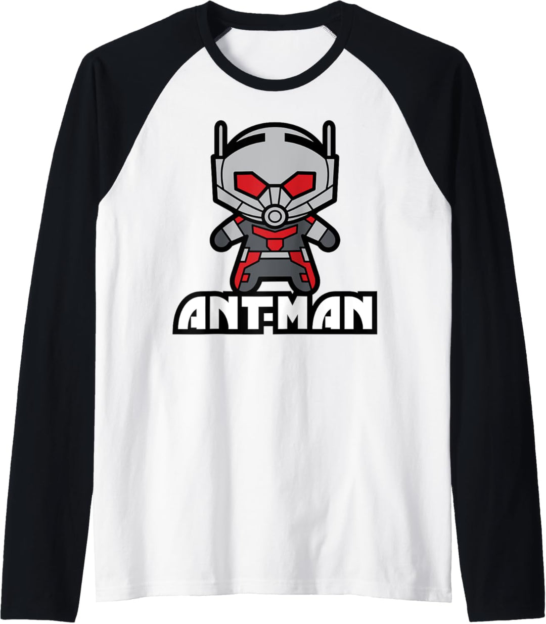 Marvel Ant-Man Tiny Miniscule Kawaii Cute Raglan
