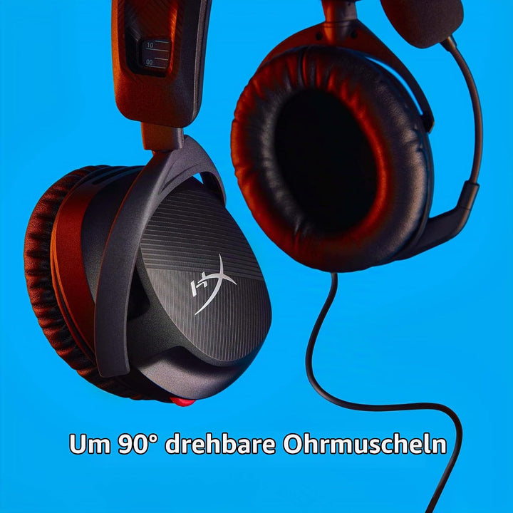 HyperX Cloud Stinger 2 – Grösse neu definiert, Leichtes Over-Ear-Headset mit Mikrofon, Stummschaltun