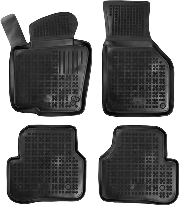 AZUGA Hohe Gummi Fussmatten passend für VW Passat Limo. 3/2005-10/2014/Variant ab 8/2005-10/2014 (3C