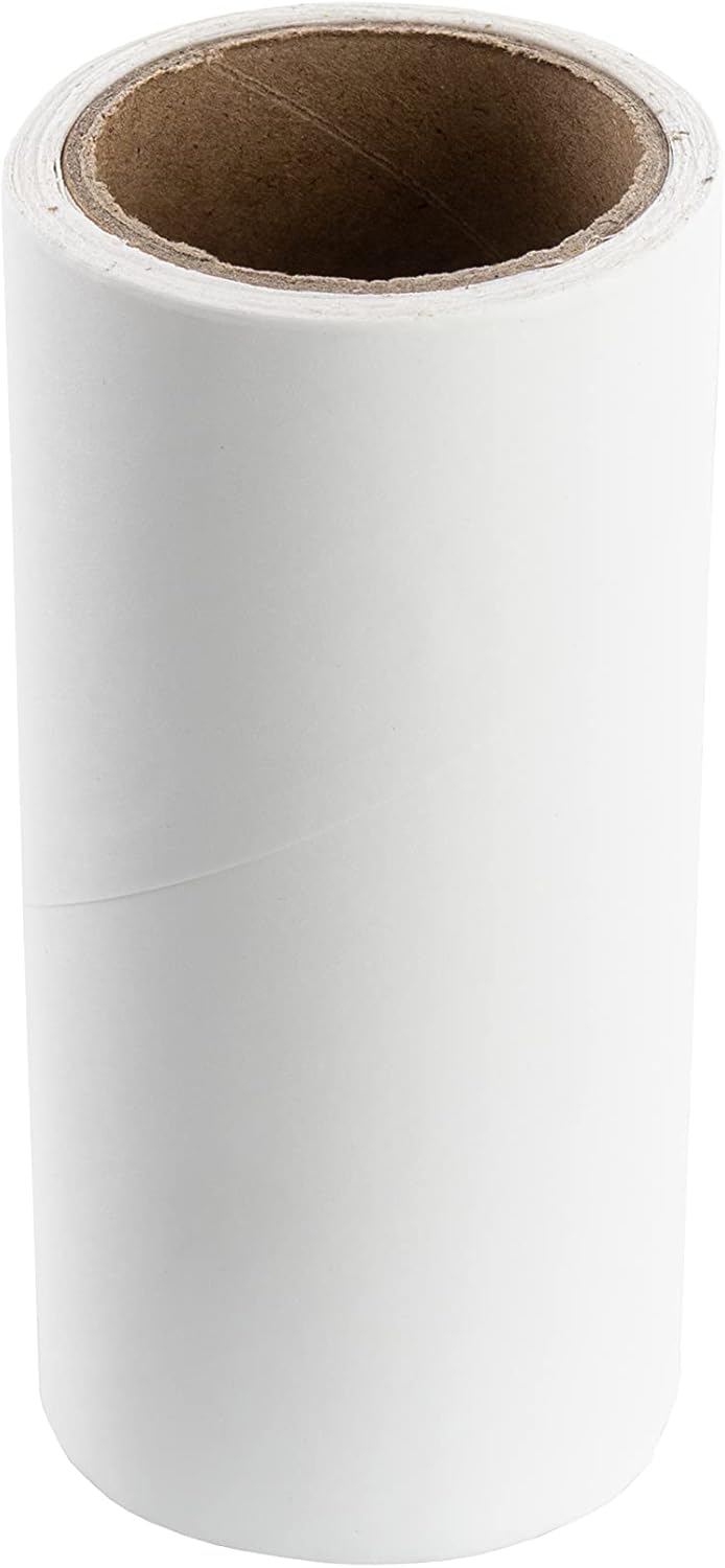 Ikea BASTIS Nachfüllpack für Fusselrolle, selbstklebend, klebend, Einweg, Weiss, 28 x 60 Blatt Rolle