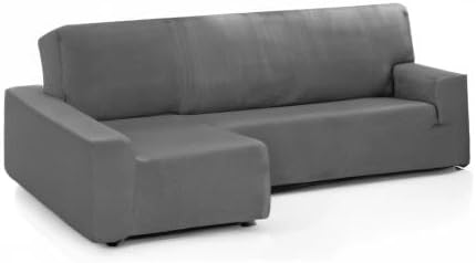 Schutzhülle Sofa elastisch Tunez Martina Home Chaisse Longue Brazo Izquierdo grau langer linker Arm