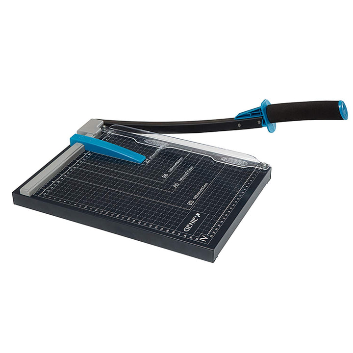 Genie GM A4 Papier-Hebelschneidegerät (geeignet für Formate bis zu DIN A4; 12 Blatt; für Materialien