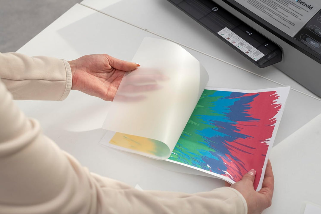 Betzold - Laminier-Folien A4 500 Stück Big-Pack 150 mic glänzend - Laminieren Kunststoff, Kunststoff