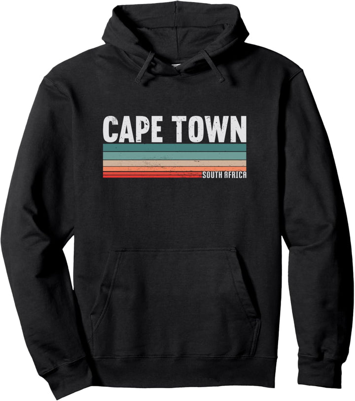 Cape Town Kapstadt Reise Liebe Retro Südafrika Pullover Hoodie