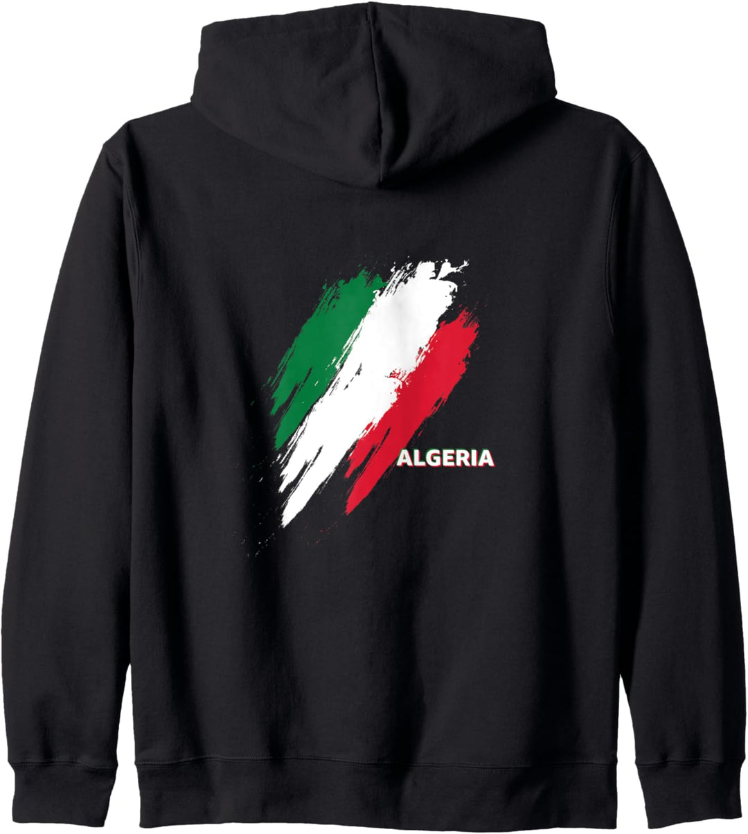 Flagge Algerien Kapuzenjacke