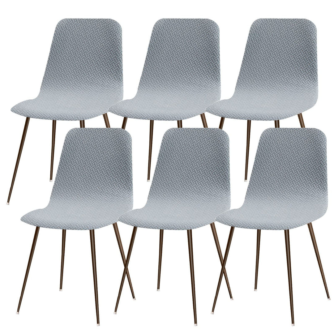 Lydevo Stuhlhussen 6er Esszimmer Strech Stuhlhussen für Esszimmerstühle Universal Waschbar Bezug Stu