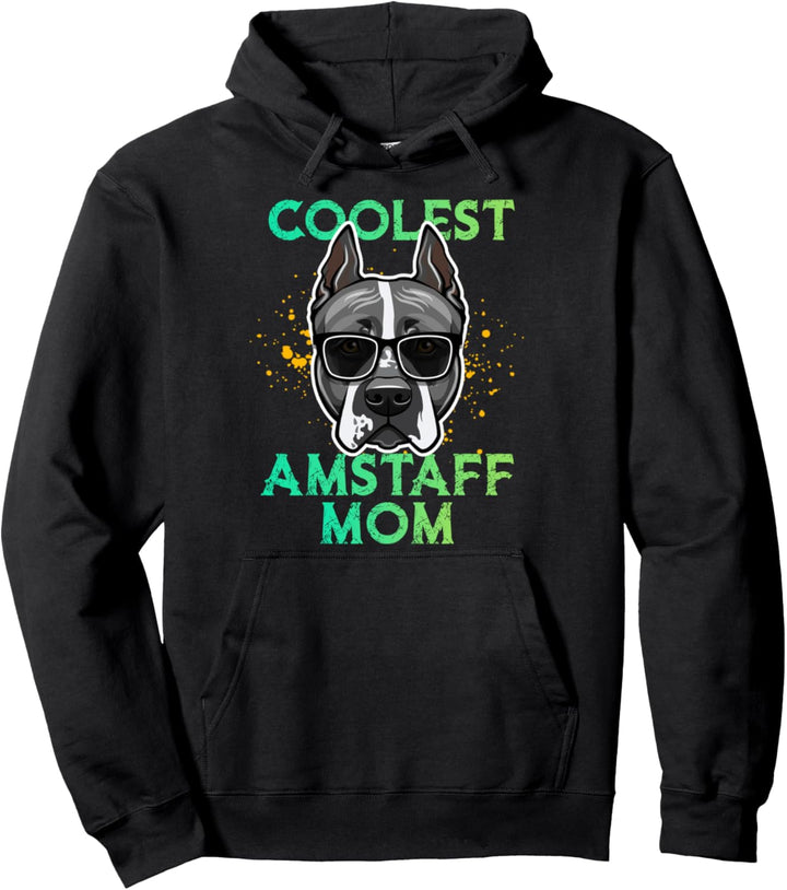 Amstaff Mum Hunderasse - American Staffordshire Terrier Hund Pullover Hoodie
