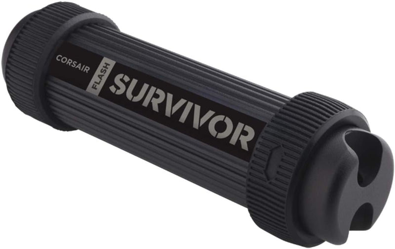 Corsair Flash Survivor Stealth v2 64GB USB-Speicherstick (USB 3.0, robust, wasserabweisend) schwarz